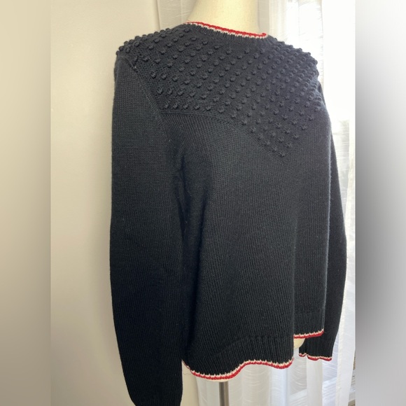 Brooks Brothers Red Fleece Vintage Textured Wool Pullover Sweater Size Large - Picture 2 of 6